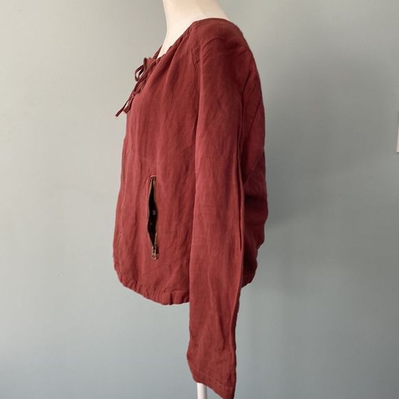 Lucky Brand Live I’m Lovel Full Zip Lightweight Jacket - Picture 3 of 12